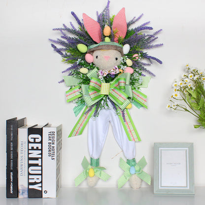 Easter Bunny Door Hanging Wreath