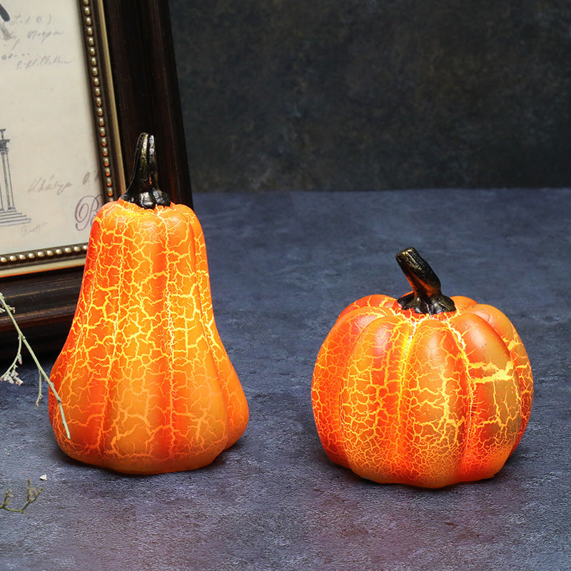 Halloween Luminous Pumpkin Candles