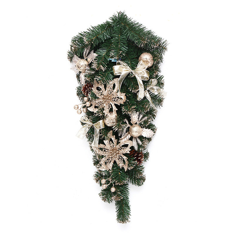 Champagne Gold Christmas Wreath