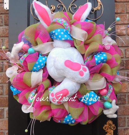 Easter Bunny Wreath