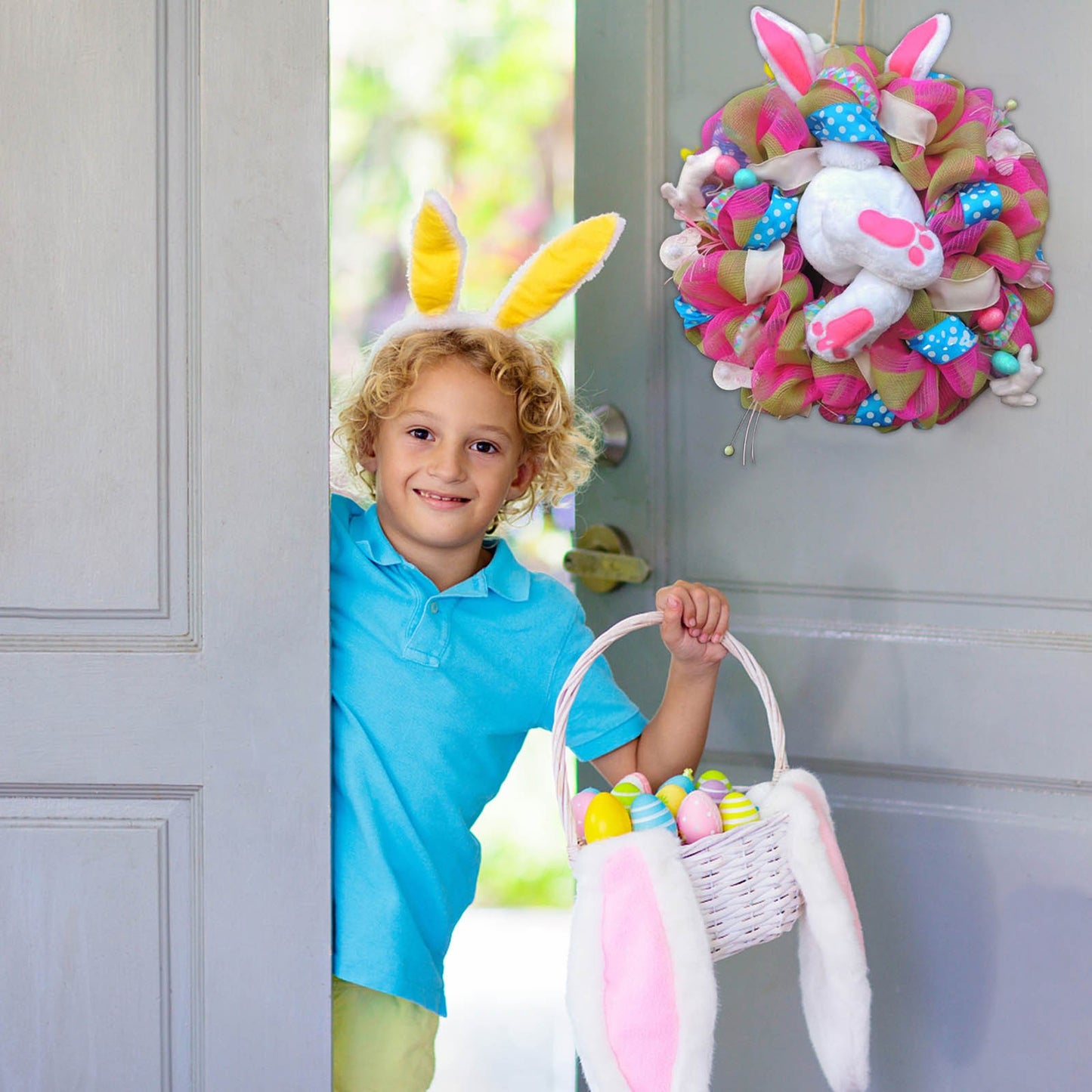 Easter Bunny Wreath