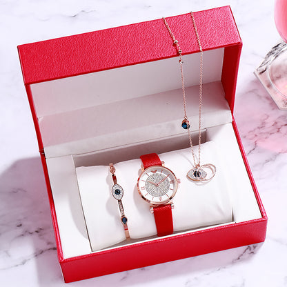 Ladies Red Watch Sets