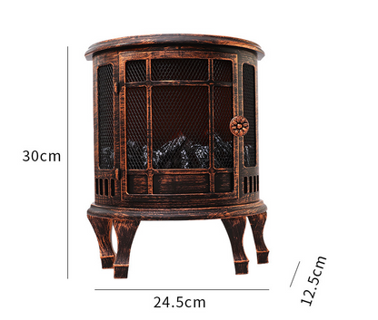 Brazier Christmas Fireplace Charcoal Lantern