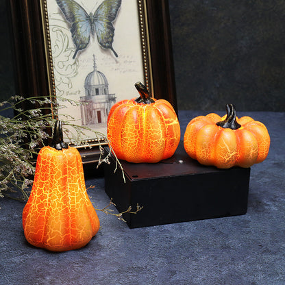 Halloween Luminous Pumpkin Candles