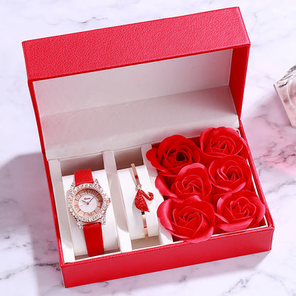 Ladies Red Watch Sets