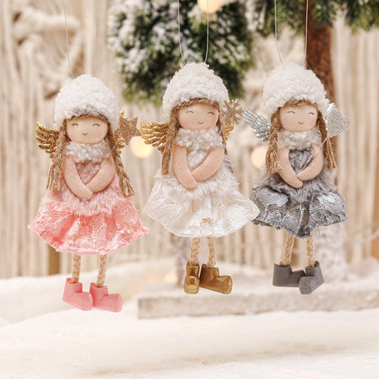 Christmas Lace Angel Dolls