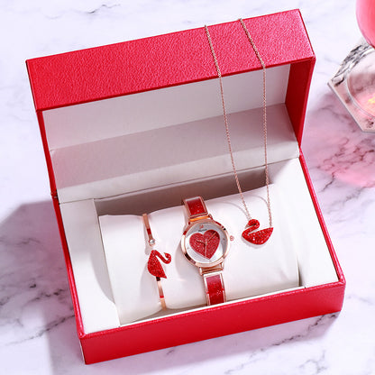 Ladies Red Watch Sets