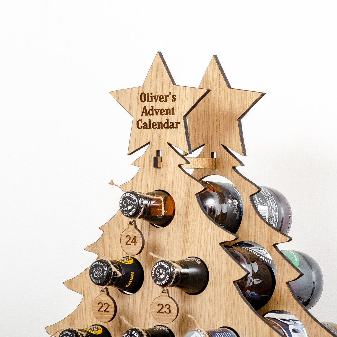 Wine Rack Christmas Countdown