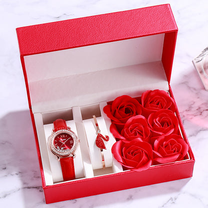 Ladies Red Watch Sets