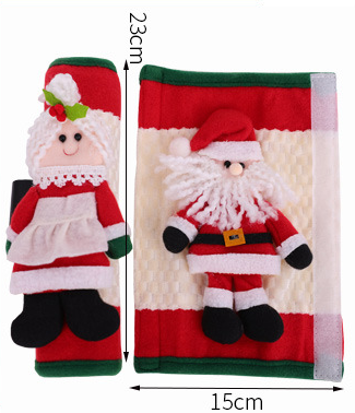 Mr. & Mrs. Clause Refrigerator Door Handle Covers