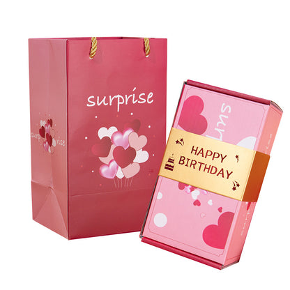 Valentine's Day Folding Bounce Surprise Gift Box