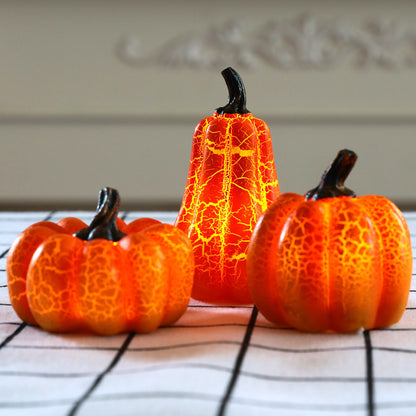 Halloween Luminous Pumpkin Candles