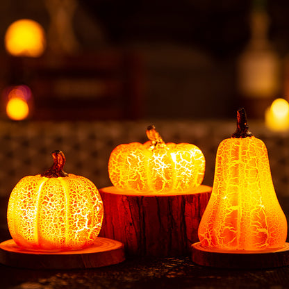 Halloween Luminous Pumpkin Candles