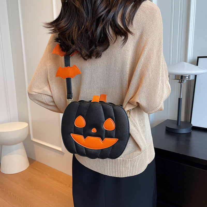 Halloween Pumpkin Shoulder Crossbody Bag