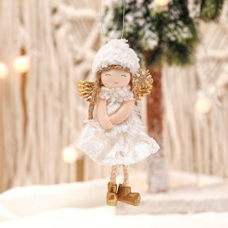 Christmas Lace Angel Dolls