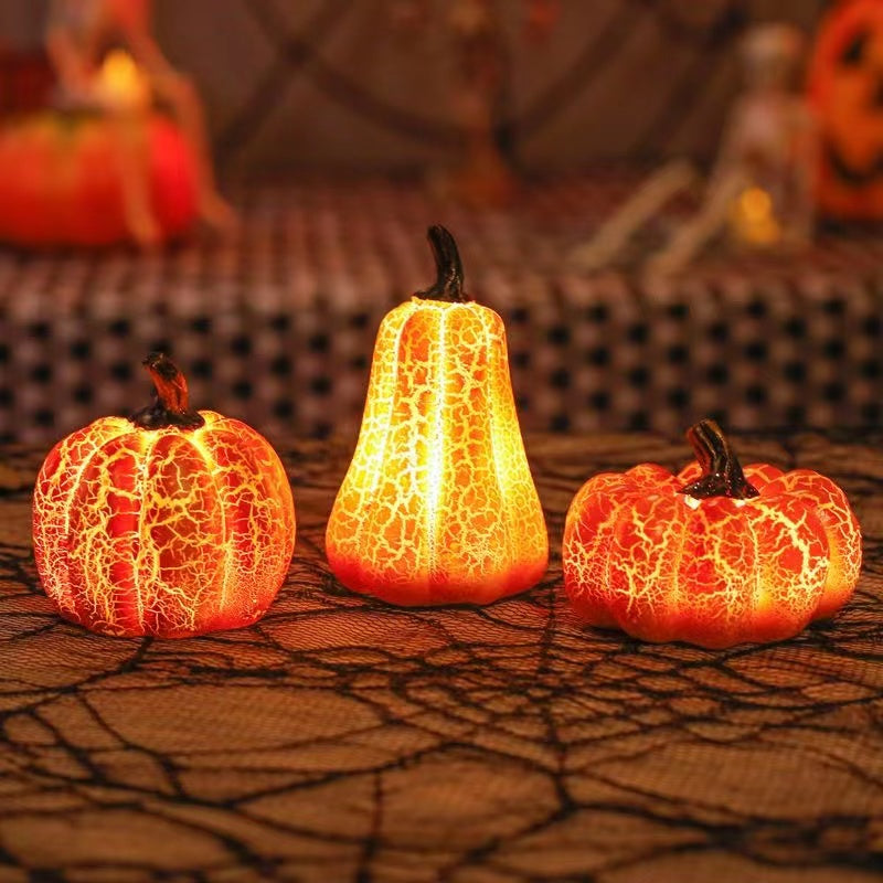 Halloween Luminous Pumpkin Candles