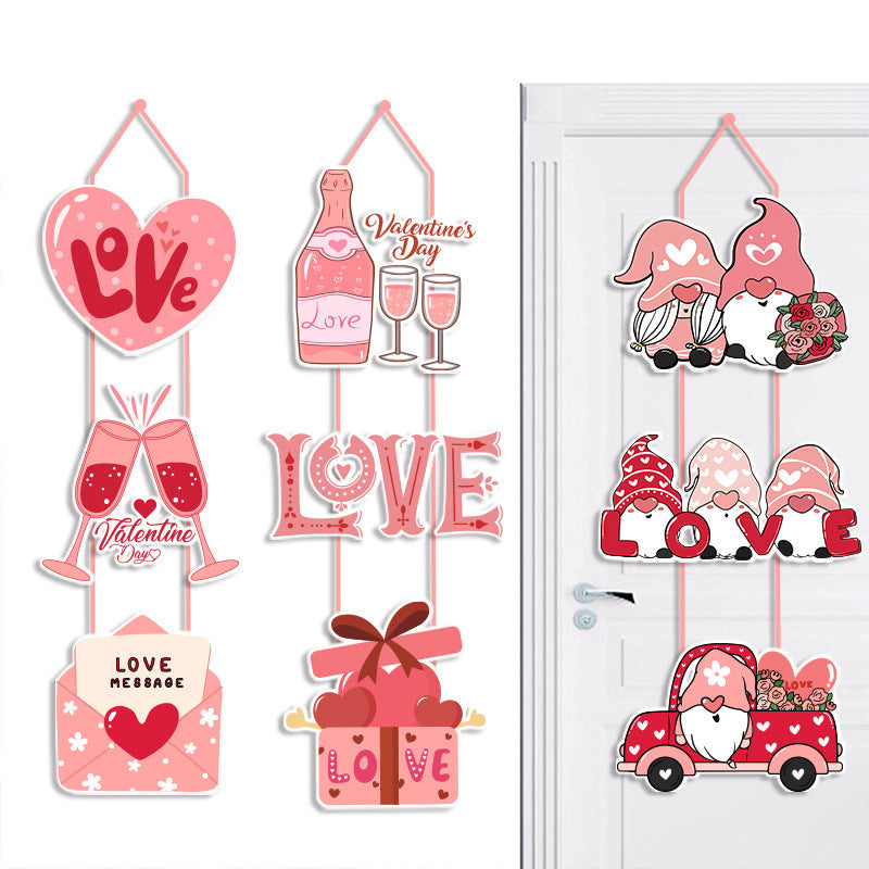 Valentine's Day Door Hanging Ornaments