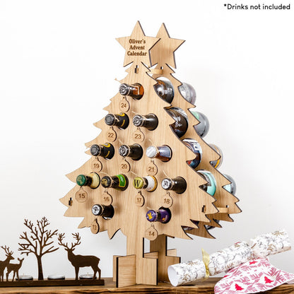 Wine Rack Christmas Countdown