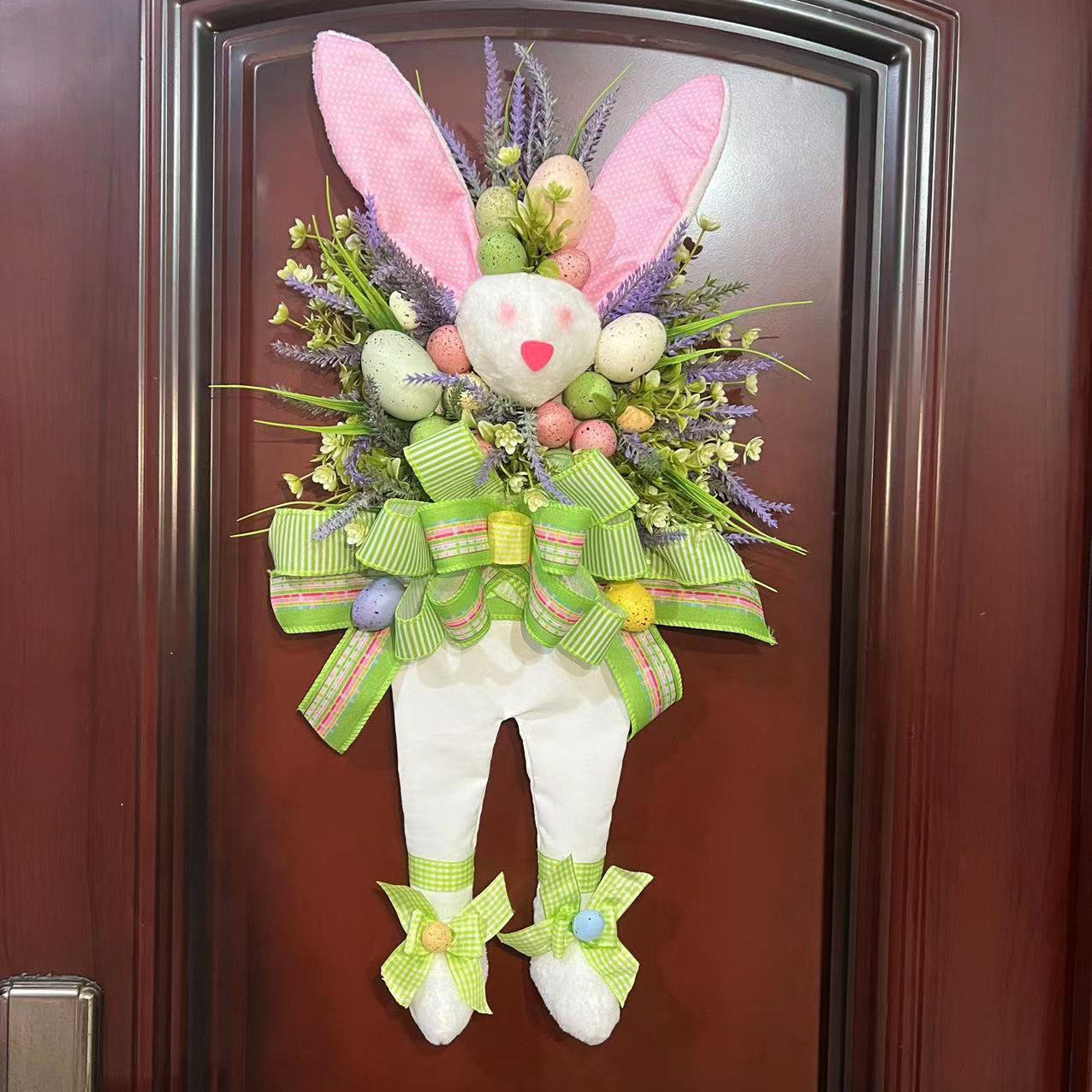 Easter Bunny Door Hanging Wreath