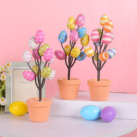 Cartoon Printed Egg Table Decorations