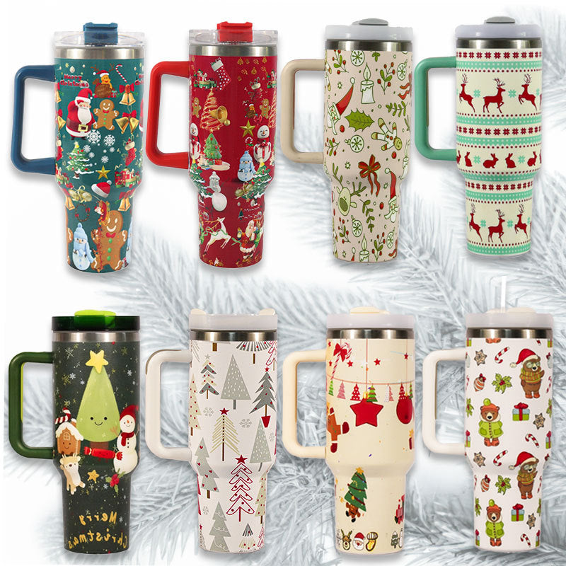 Christmas Pattern Tumbler