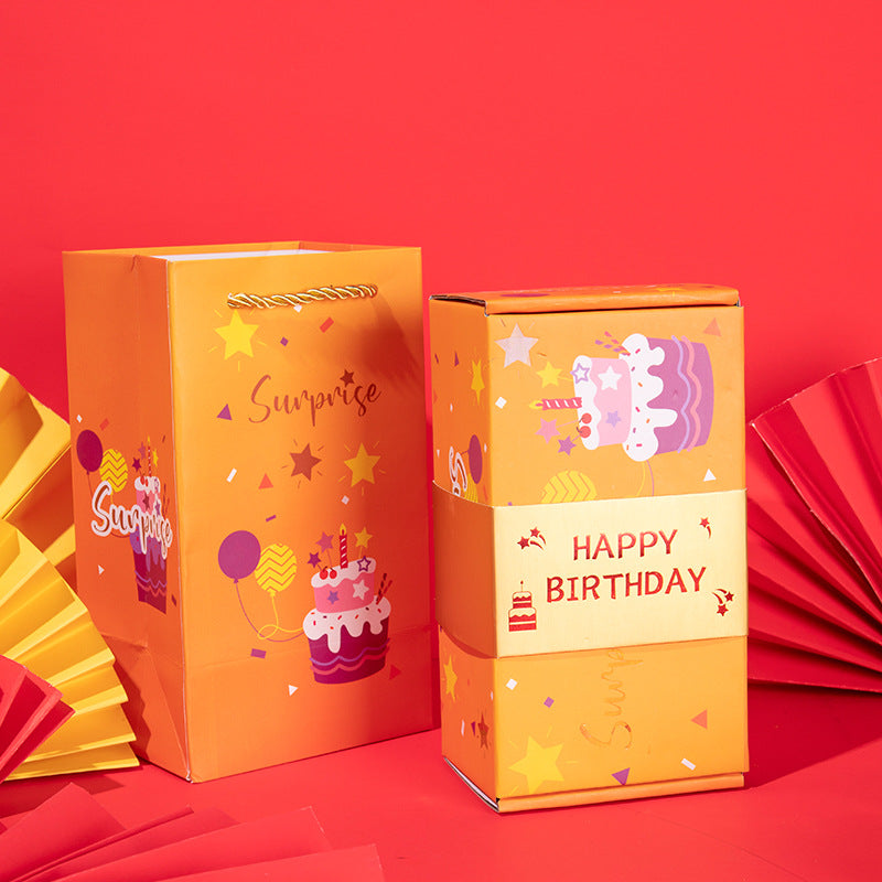 Valentine's Day Folding Bounce Surprise Gift Box