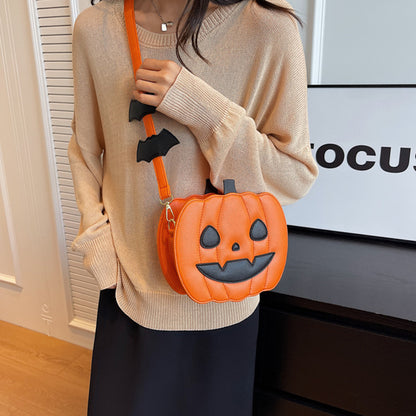 Halloween Pumpkin Shoulder Crossbody Bag