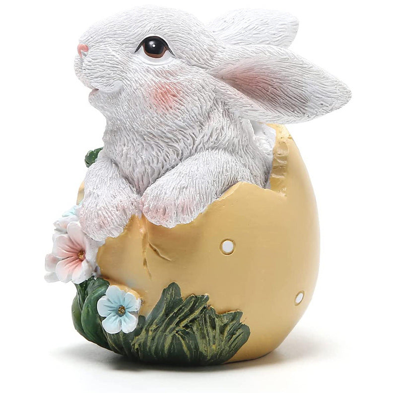 Easter Bunny Resin Statue