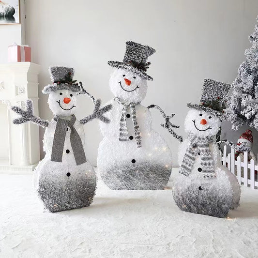 Luminous Snowman Decorations