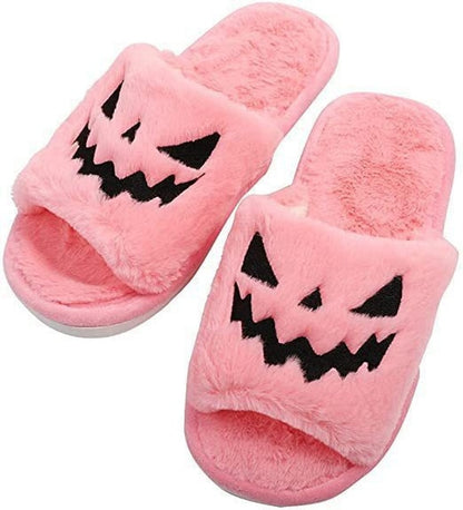 Halloween Pumpkin Slippers