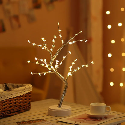 Christmas Greeting Tree Light