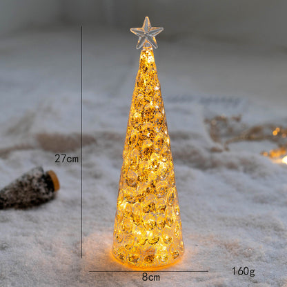 Glass Christmas Tree Decoration