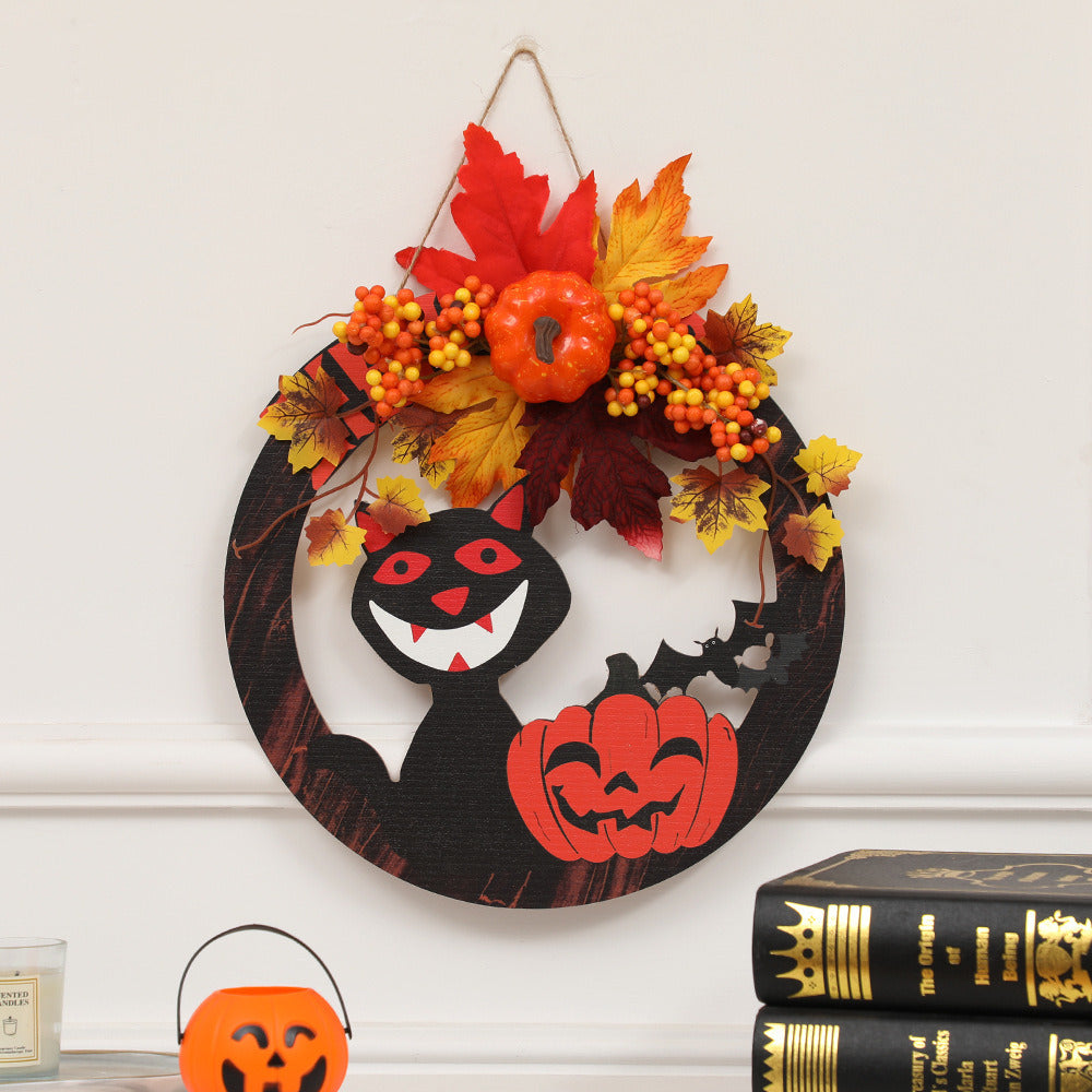 Halloween Decorative Wreaths