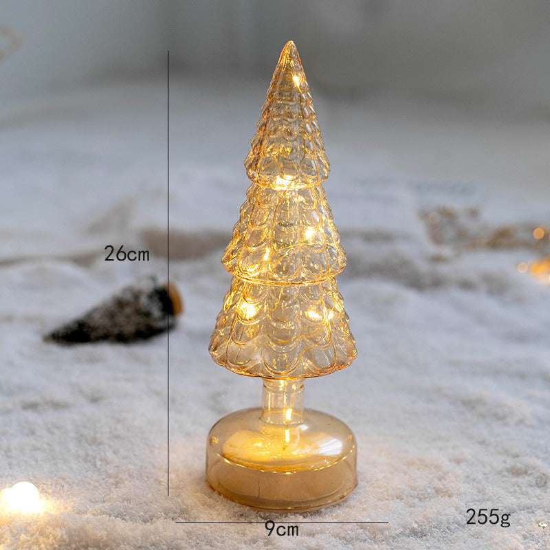 Glass Christmas Tree Decoration