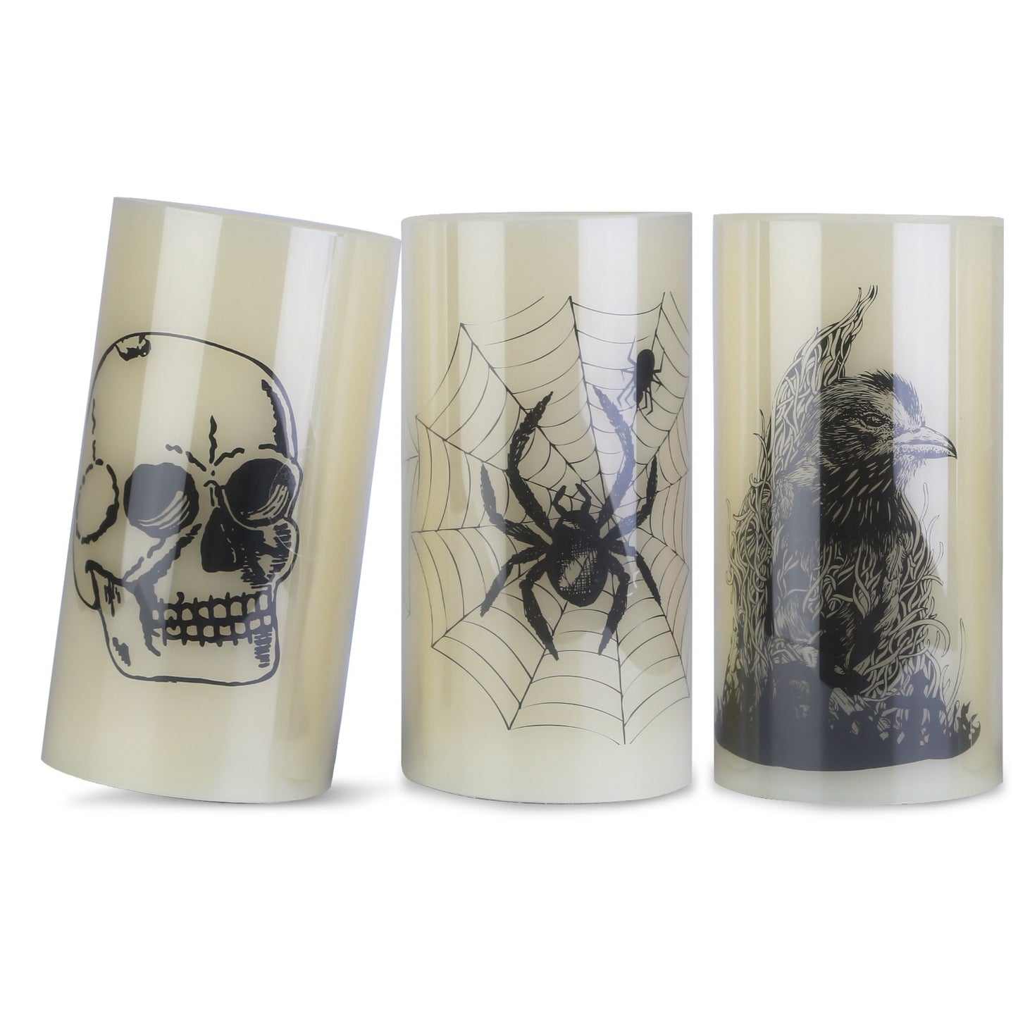 Halloween Flameless Candel Set