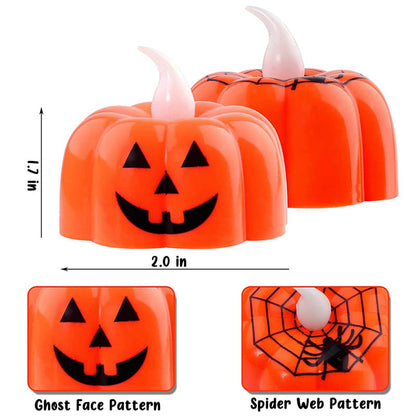 Pumpkin Tea Light Candles