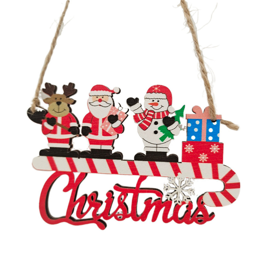 Hanging Wooden Ornaments