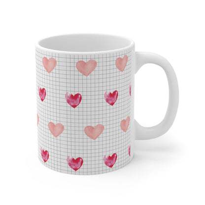 Floating Hearts Mug