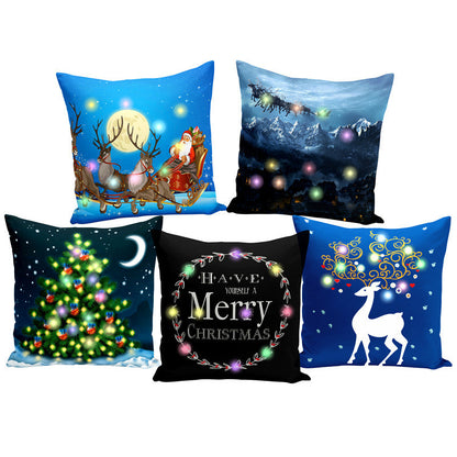 Christmas Glow LED Light Pillow