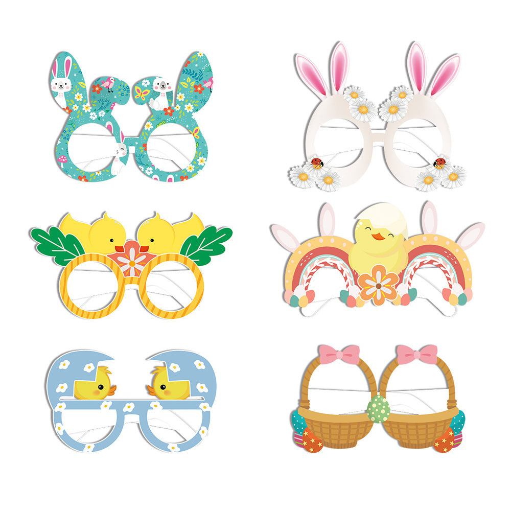 Easter Theme Prop  Glasses (6pcs)