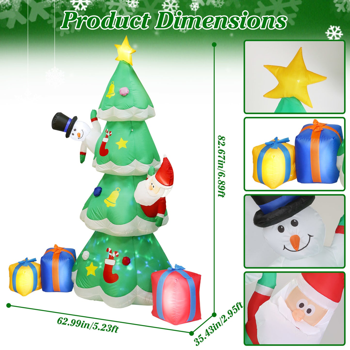 Inflatable Christmas Tree