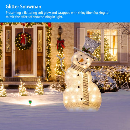 LED Christmas Snowman Decoration