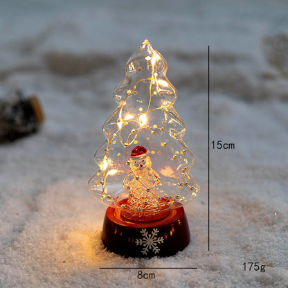 Glass Christmas Tree Decoration