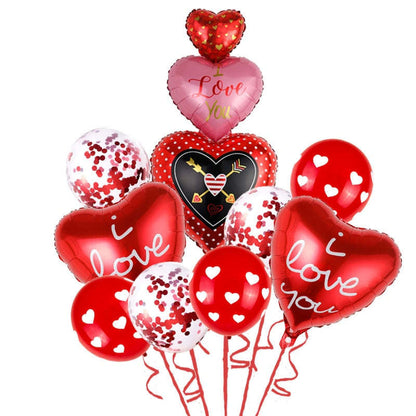 Heart Foil Balloon Kit