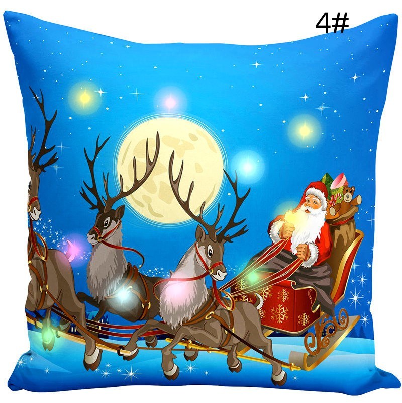 Christmas Glow LED Light Pillow