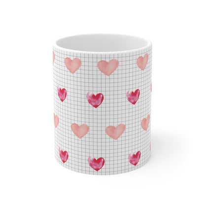 Floating Hearts Mug