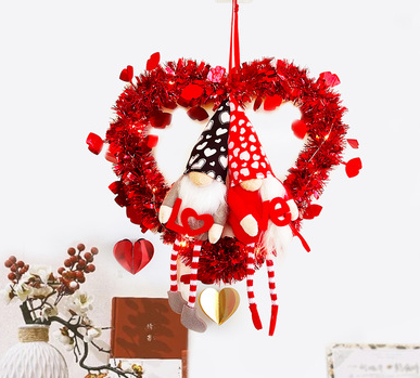 Heart Shaped Doll Garland