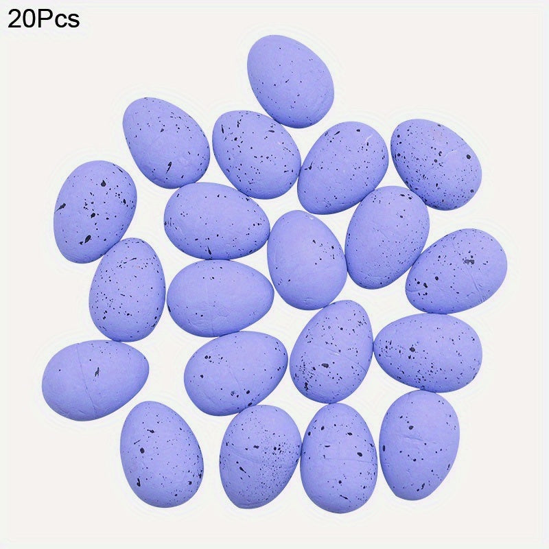 Colored Foam Easter Eggs (20pcs)