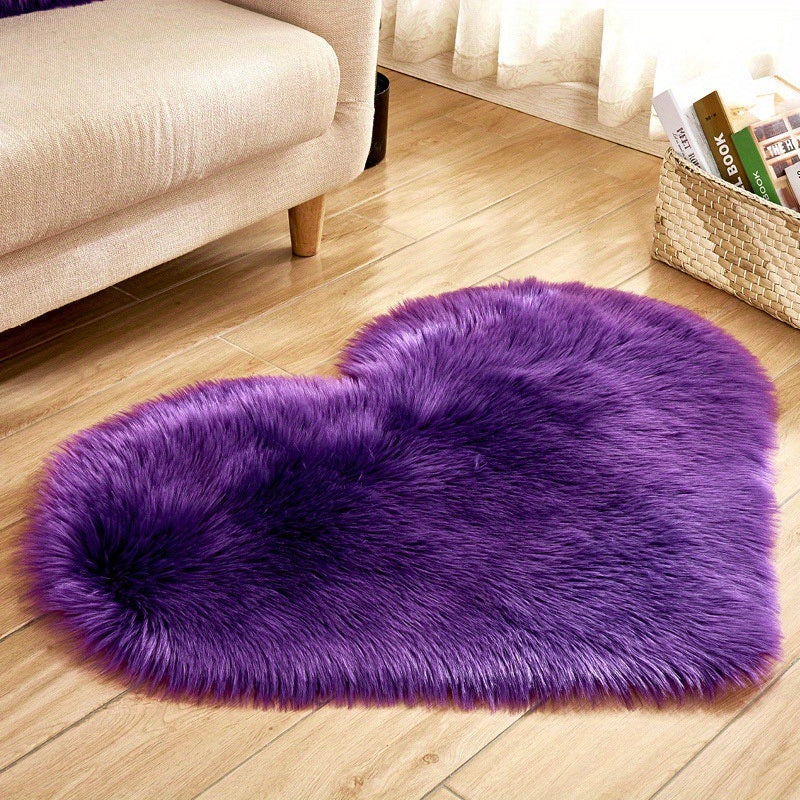 Heart Shaped Area Rug