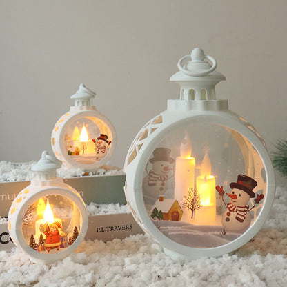 Santa Claus Lantern Ornament